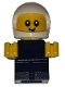 Minifig No: cty1941  Name: Driver Junior - Dark Blue Body, White Helmet (Police Officer)