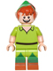 Minifig No: dis015  Name: Peter Pan, Disney, Series 1 (Minifigure Only without Stand and Accessories)