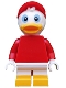 Minifig No: dis026  Name: Huey Duck, Disney, Series 2 (Minifigure Only without Stand and Accessories)