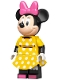 Minifig No: dis056  Name: Minnie Mouse - Yellow Polka Dot Dress