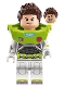 Minifig No: dis070  Name: Buzz Lightyear - Star Command Suit, Hair