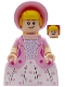 Minifig No: dis184  Name: Bo Peep - Bright Pink Dress