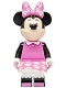 Minifig No: dis186 Name: Minnie Mouse - Dark Pink Top, Dress and Bow with Paw Prints Minifig No: dis186 Name: Minnie Mouse - Dark Pink Top, Dress and Bow with Paw Prints