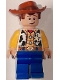 Minifig No: dis189  Name: Woody - Plain Legs, Medium Nougat Chin Dimple