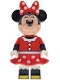 Minifig No: dis202  Name: Minnie Mouse - Red Polka Dot Plastic Skirt