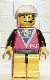 Minifig No: div008 Name: Divers - Control 1, Yellow Legs with Black Hips, White Cap Minifig No: div008 Name: Divers - Control 1, Yellow Legs with Black Hips, White Cap