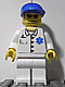 Minifig No: doc023 Name: Doctor - EMT Star of Life Button Shirt, White Legs, Blue Cap, Goatee Minifig No: doc023 Name: Doctor - EMT Star of Life Button Shirt, White Legs, Blue Cap, Goatee