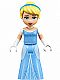 Minifig No: dp022  Name: Cinderella - Bright Light Blue Dress
