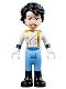 Minifig No: dp049  Name: Prince Eric - Uniform with Yellow Epaulettes