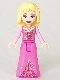 Minifig No: dp064  Name: Aurora - Open Mouth with Roses on Dress