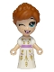 Minifig No: dp084  Name: Anna - Micro Doll, White Dress