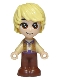 Minifig No: dp085  Name: Kristoff - Micro Doll, Tan Shirt, Reddish Brown Pants