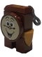 Minifig No: dp098  Name: Cogsworth - Printed Face, Winder Key