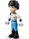 Minifig No: dp109  Name: Prince Eric - Uniform with Gold Epaulettes