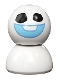 Minifig No: dp139  Name: Snowgie - Bright Light Blue Smile, Dome Body