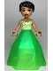 Minifig No: dp145  Name: Tiana - Diamond Dress Container Bottom