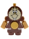 Minifig No: dp218 Name: Cogsworth - Printed Face, Movable Arms Minifig No: dp218 Name: Cogsworth - Printed Face, Movable Arms