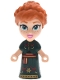 Minifig No: dp235  Name: Anna - Micro Doll, Dark Green Dress
