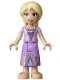 Minifig No: dp250 Name: Rapunzel (Medium Tan) - Mini Doll, Lavender Top, Medium Lavender Dress, Bright Pink Flower, Gold Bow Minifig No: dp250 Name: Rapunzel (Medium Tan) - Mini Doll, Lavender Top, Medium Lavender Dress, Bright Pink Flower, Gold Bow