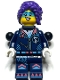 Minifig No: drm061  Name: Zoey - Backpack and Pins with Tow Ball