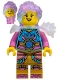 Minifig No: drm104  Name: Izzie - Satin Trans-Clear Armor