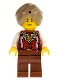 Minifig No: edu020a  Name: Snake Charmer - Black Eyebrows