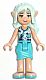 Minifig No: elf002  Name: Naida Riverheart, Medium Azure Skirt