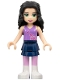 Minifig No: frnd0007 Name: Friends Emma - Dark Blue Layered Skirt, Medium Lavender Top, White Boots Minifig No: frnd0007 Name: Friends Emma - Dark Blue Layered Skirt, Medium Lavender Top, White Boots