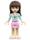Minifig No: frnd0015 Name: Friends Sophie - Bright Pink Layered Skirt, Light Aqua Long Sleeve Blouse Top Minifig No: frnd0015 Name: Friends Sophie - Bright Pink Layered Skirt, Light Aqua Long Sleeve Blouse Top
