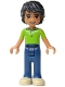 Minifig No: frnd0043 Name: Friends Matthew - Dark Blue Trousers, Lime Polo Shirt Minifig No: frnd0043 Name: Friends Matthew - Dark Blue Trousers, Lime Polo Shirt