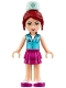 Minifig No: frnd0174 Name: Friends Mia - Magenta Layered Skirt, Medium Azure Top with Cross Logo and Nurse Hat Minifig No: frnd0174 Name: Friends Mia - Magenta Layered Skirt, Medium Azure Top with Cross Logo and Nurse Hat
