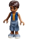 Minifig No: frnd0196 Name: Friends Robert - Sand Blue Long Shorts, Blue Sleeveless Hoodie Minifig No: frnd0196 Name: Friends Robert - Sand Blue Long Shorts, Blue Sleeveless Hoodie