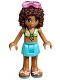 Minifig No: frnd0197 Name: Friends Andrea - Medium Azure Skirt, Lime Swimsuit Top, Sunglasses Minifig No: frnd0197 Name: Friends Andrea - Medium Azure Skirt, Lime Swimsuit Top, Sunglasses