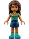 Minifig No: frnd0242 Name: Friends Andrea - Dark Blue Skirt, Dark Turquoise Top Minifig No: frnd0242 Name: Friends Andrea - Dark Blue Skirt, Dark Turquoise Top