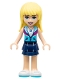 Minifig No: frnd0256 Name: Friends Stephanie - Dark Blue Layered Skirt, Medium Azure and Dark Purple Jacket Minifig No: frnd0256 Name: Friends Stephanie - Dark Blue Layered Skirt, Medium Azure and Dark Purple Jacket