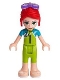 Minifig No: frnd0306 Name: Friends Mia - Lime Wetsuit, Sunglasses Minifig No: frnd0306 Name: Friends Mia - Lime Wetsuit, Sunglasses