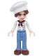 Minifig No: frnd0310  Name: Friends Lillie - Chef