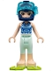 Minifig No: frnd0313  Name: Friends Emma - Swimsuit with Flippers