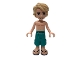 Minifig No: frnd0379 Name: Friends Mason - Dark Turquoise Shorts, Shirtless Minifig No: frnd0379 Name: Friends Mason - Dark Turquoise Shorts, Shirtless