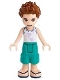 Minifig No: frnd0385 Name: Friends Ethan - Dark Turquoise Shorts, White Top with Palm Trees Minifig No: frnd0385 Name: Friends Ethan - Dark Turquoise Shorts, White Top with Palm Trees