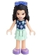 Minifig No: frnd0387 Name: Friends Emma - Light Aqua Layered Skirt, Dark Blue Top with Jellyfish, Trans-Purple Sunglasses Minifig No: frnd0387 Name: Friends Emma - Light Aqua Layered Skirt, Dark Blue Top with Jellyfish, Trans-Purple Sunglasses