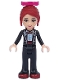 Minifig No: frnd041  Name: Friends Mia, Black Trousers, Black Formal Jacket with Bow Tie