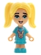 Minifig No: frnd0478  Name: Friends Stephanie - Micro Doll