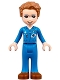 Minifig No: frnd0521  Name: Friends Julian - Blue Space Training Uniform