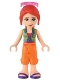Minifig No: frnd0549 Name: Friends Mia - Lime Plaid Shirt, Orange Cropped Trousers, Dark Purple Sandals, Sunglasses Minifig No: frnd0549 Name: Friends Mia - Lime Plaid Shirt, Orange Cropped Trousers, Dark Purple Sandals, Sunglasses