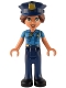 Minifig No: frnd0575 Name: Friends Isabella (Nougat) - Dark Azure Uniform, Dark Blue Trousers, Dark Blue Police Hat Minifig No: frnd0575 Name: Friends Isabella (Nougat) - Dark Azure Uniform, Dark Blue Trousers, Dark Blue Police Hat