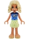 Minifig No: frnd0730 Name: Friends Nova - Blue Shirt with Classic Space Logo, Yellowish Green Shorts, Bright Light Yellow Sandals Minifig No: frnd0730 Name: Friends Nova - Blue Shirt with Classic Space Logo, Yellowish Green Shorts, Bright Light Yellow Sandals