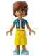 Minifig No: frnd0778 Name: Friends Leo - Dark Turquoise Jacket, Yellow Cropped Trousers, Medium Azure Shoes Minifig No: frnd0778 Name: Friends Leo - Dark Turquoise Jacket, Yellow Cropped Trousers, Medium Azure Shoes