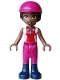 Minifig No: frnd0870 Name: Friends Aliya - Bright Pink, Red and White Sleeveless Shirt, Magenta Trousers, Dark Blue Boots, Magenta Horse Riding Helmet Minifig No: frnd0870 Name: Friends Aliya - Bright Pink, Red and White Sleeveless Shirt, Magenta Trousers, Dark Blue Boots, Magenta Horse Riding Helmet