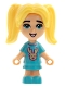 Minifig No: frnd478  Name: Friends Stephanie - Micro Doll